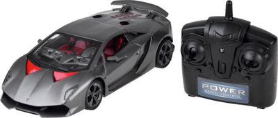 Makinë me telekomandë Lamborghini RC0586, shkallë 1:24, 2.4GHz, gri metalike