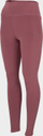 Leggings sportiv për femra 4F H4Z22 SPDF011, bel i lartë, teknologji 4FDry, burgundy