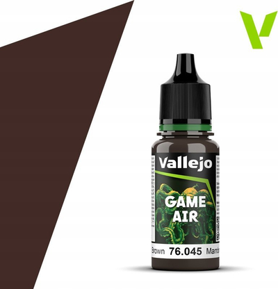 Bojë akrilike Vallejo Game Air VJP76045, 18ml, Charred Brown