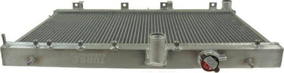 Radiator uji sport TurboWorks, për Subaru Impreza 02-07, 36 mm, ngjyrë argjendtë