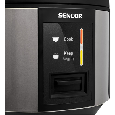 Tenxhere speciale për gatimin e orizit Sencor SRM 1890SS, 700 W, 1.8 l, e argjendtë
