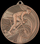Medalje çeliku Tryumf MMC38050, 50mm, motiv çiklizëm, bronzi