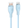Kabllo karikimi Baseus Pudding, USB në USB Type C, 100W, 2m, blu
