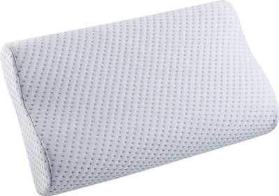 Jastëk ortopedik Beliani MOCO, memory foam, 30 x 50 cm, i bardhë