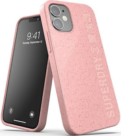 Superdry Snap Case за iPhone 12 Mini, Pink