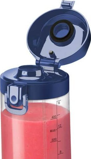 Blender portativ Nutribullet NBP003NBL, 475ml, karikim USB C