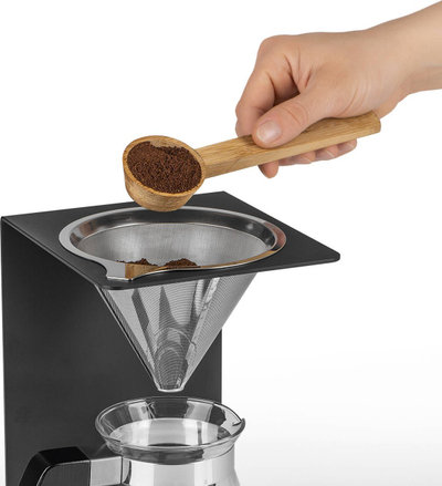 Set për kafe pour over BEEM, 0.5L, filtër çeliku inox, i tejdukshëm