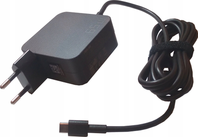 Адаптер полнач ASUS 0A001-00443300, 65W, USB Type C PD, црн