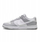 Atlete Nike Dunk Low, meshkuj, lëkurë, gri e bardhë
