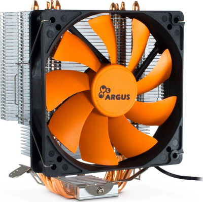 Ладилник за процесор Argus SU-260, 150W TDP, 120mm PWM вентилатор, црн