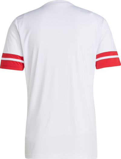 Bluzë sportive adidas Squadra 25 M JG5829, Aeroready, poliester i riciklu, e bardhë