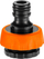 Lidhës rubineti Neo Tap Connector, 1/2" 3/4", plastik, portokalli e zezë