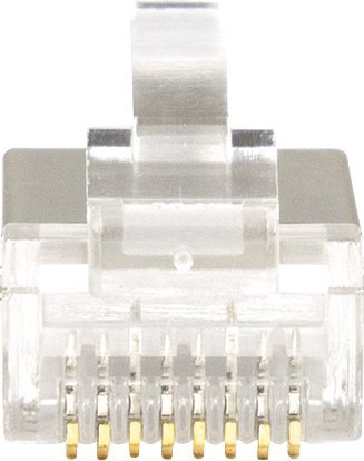 Konektor rrjeti LogiLink MP0070 RJ45 Cat.6A, 10 Gbps, ngjyrë argjendi