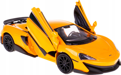Maket veture Daffi McLaren 600LT, shkalla 1:32, metal, portokalli