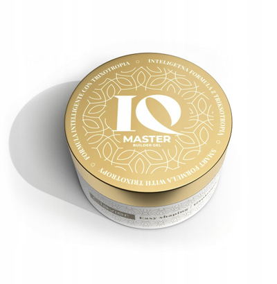 Xhel ndërtues për thonj Clavier IQ Master, tiksotropik, 15g, bezhë e çelët