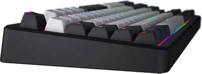 Tastierë gaming Hator HTK850 Rockfall 3 TKL, mekanike, RGB, pa numpad, me tel dhe pa tel, layout ENG