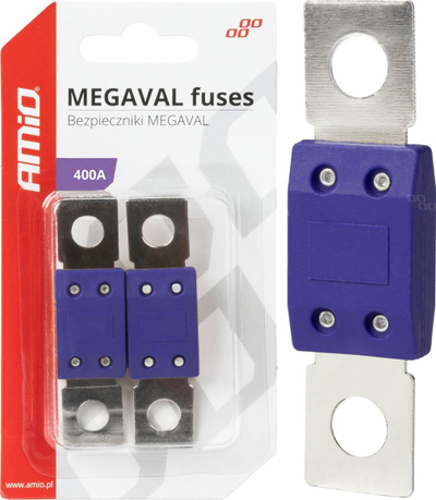Siguresë automatike AMiO 03471 MEGAVAL, 400A, 12V 24V, vjollcë