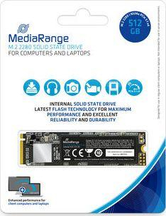 Disk SSD MediaRange, 512GB, M.2 2280 PCI-E x4 Gen3.1 NVMe