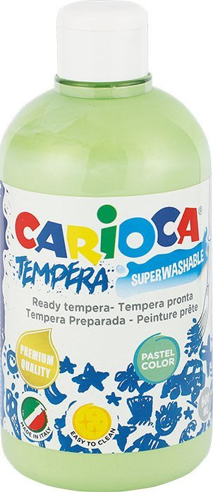 Ngjyrë tempera Carioca GREEN PASTEL 170-2589, 500ml, jeshile pastel