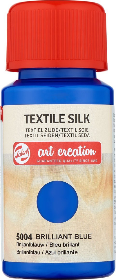 Bojë tekstili Talens Art Creation Textile Silk, 50 ml, Blu e Ndritshme