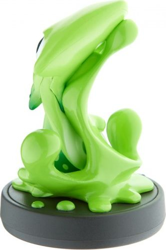 Figura Nintendo amiibo Splatoon Squid, NFC, jeshile