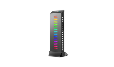 Mbajtëse GPU DeepCool GH-01 ARGB, e rregullueshme, me ndriçim ARGB, e zezë