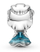 Aksesor për byzylyk Pandora Cinderella Disney 799509C01, i argjendtë/kaltër
