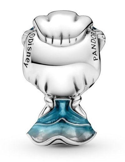 Aksesor për byzylyk Pandora Cinderella Disney 799509C01, i argjendtë/kaltër