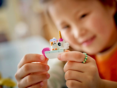 Lodër ndërtimi LEGO Friends 42658 Unicorn and Flamingo Pool Party, set ndërtimi, 5+ vjeç, shumëngjyrëshe