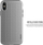Maskë mbrojtëse Obliq Slim Meta për iPhone X, satin silver