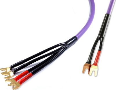 Kabllo audio Melodika 2x Fork, 4m, vjollcë