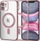 Kejs iPhone 11 Tech-Protect MagShine, MagSafe, TPU, gold pink