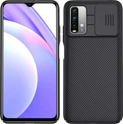 Mbrojtëse Nillkin për Xiaomi Redmi 9T, e zezë