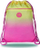 Çantë sporti CoolPack Vert Gradient Peach E70614, me litarë shpine, me xhep me zinxhir, shumëngjyrëshe