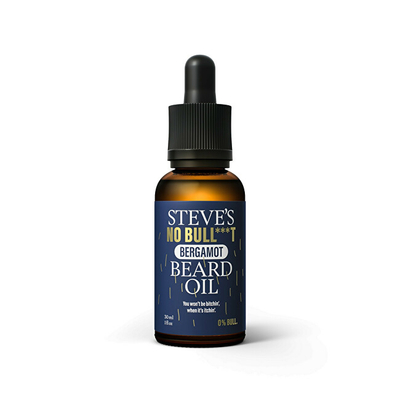 Vaj për mjekër Steve's No Bull***t Short Beard Oil, 30 ml