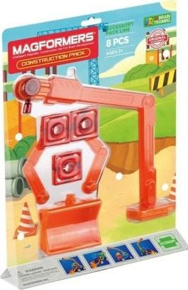Сет додатоци Magformers Crane 798006, за магнетни блокови, повеќебојни