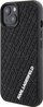 Maskë telefoni Karl Lagerfeld 3D Rubber Multi Logo, për iPhone 15 6.1", e zezë