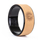 Rrotë joga Enero Fit prej tape (cork), 32 cm, tape natyrale, e zezë