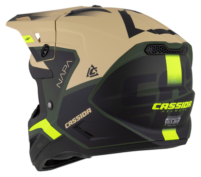 Helmetë krosi Cassida Cross Cup 2 Napa, polikarbonat, ECE 22.06, shumëngjyrëshe mat