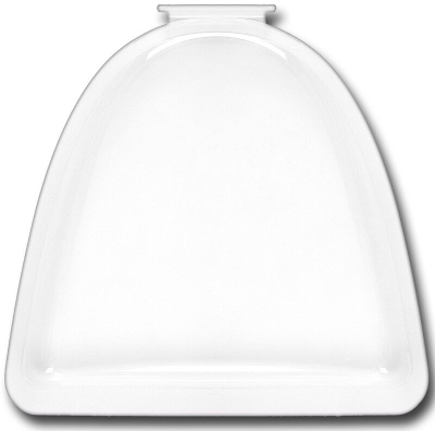 Derë tualeti për mace Imac Zuma, 24 x 24 x 3.5 cm, e bardhë
