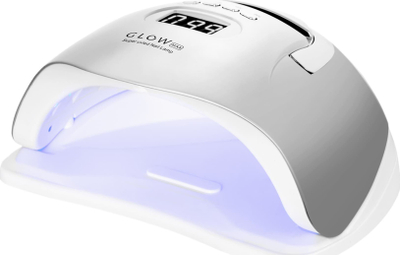 Lampë UV LED Glow F2, 220W, për manikyr, e bardhë