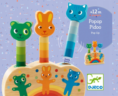 Lodër edukative Early Learning Pipop Pidoo Popi, mbi 18 muajsh, shumëngjyrëshe