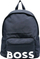 Çantë shpine Boss BOSS Logo Backpack J20372, 15L, poliester, blu navy
