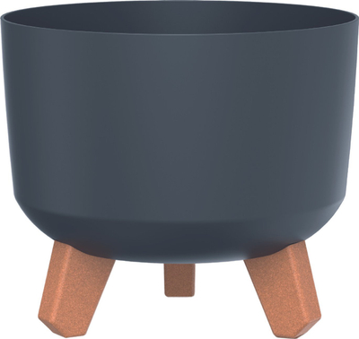 Vazo lulesh Prosperplast GRACIA STANDARD, 20 cm, plastike, antracit