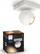 Spot tavani Philips Hue Buckram, LED, White Ambiance, i bardhë
