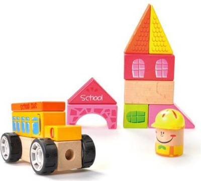 Set puzzle druri Brimarex, 17 elemente