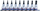 Set çelësash Torx King Tony, 3/8", 9 copë, T10 T50