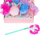 Stilolaps ADAR Unicorn Plush Pendant 559936, me varëse pelushi, shumëngjyrësh