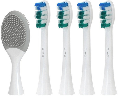 Kokë rezervë për brushë dhëmbësh sonike Lovio SonicProtect PRO LVTB124WK-HS e bardhë 5 copë