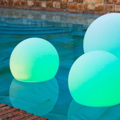 Dritë solare dekorative Newgarden Buly, LED, Ø 30cm, lundruese, e bardhë